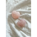 cuore in Quarzo Rosa